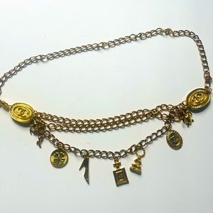 Chanel Vintage 1994-3-Strand Gold Belt